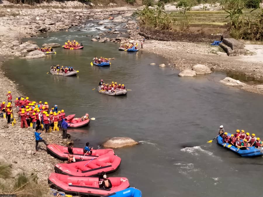 River Rafting in Nepal